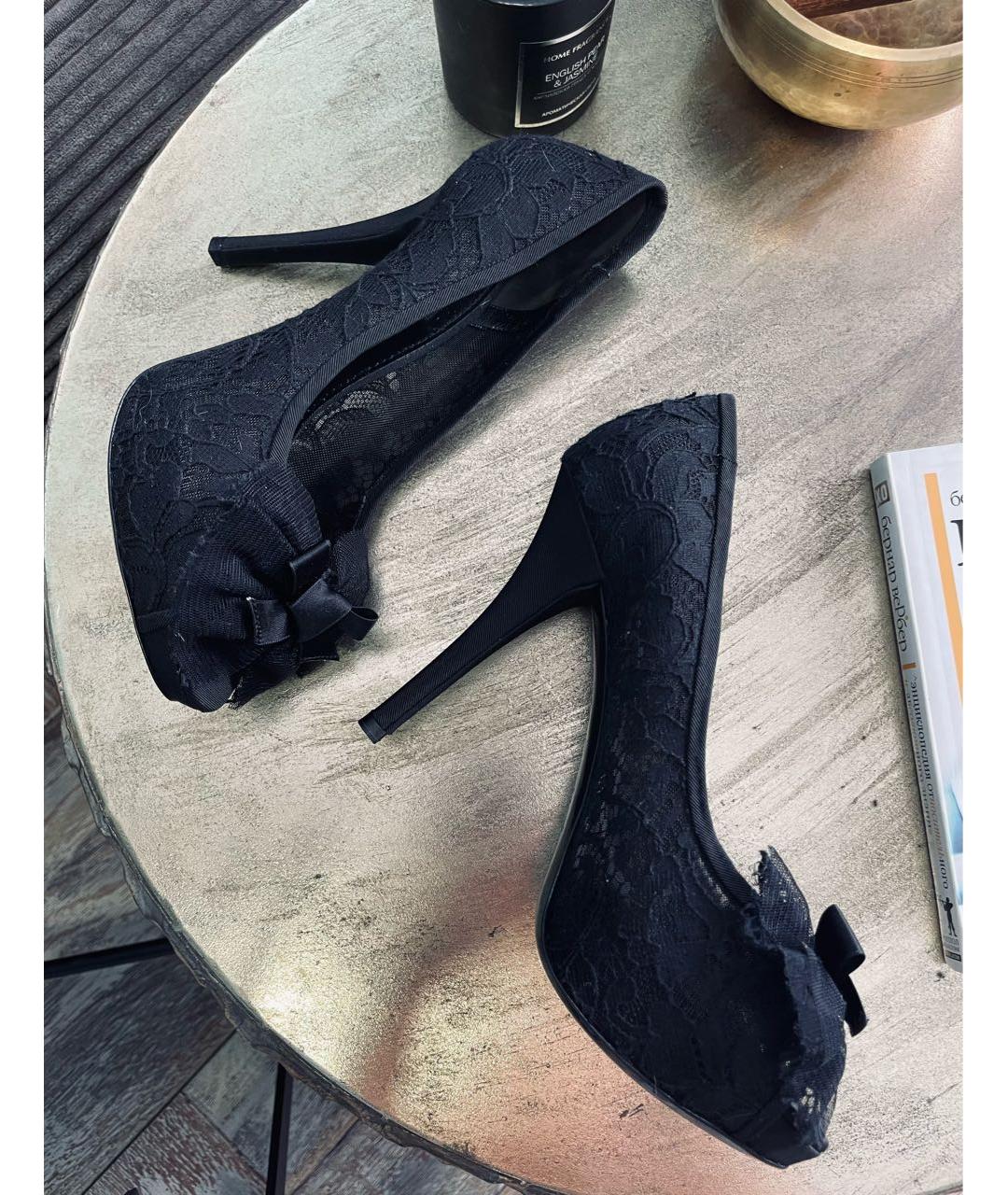 DOLCE&GABBANA Черные туфли, фото 5