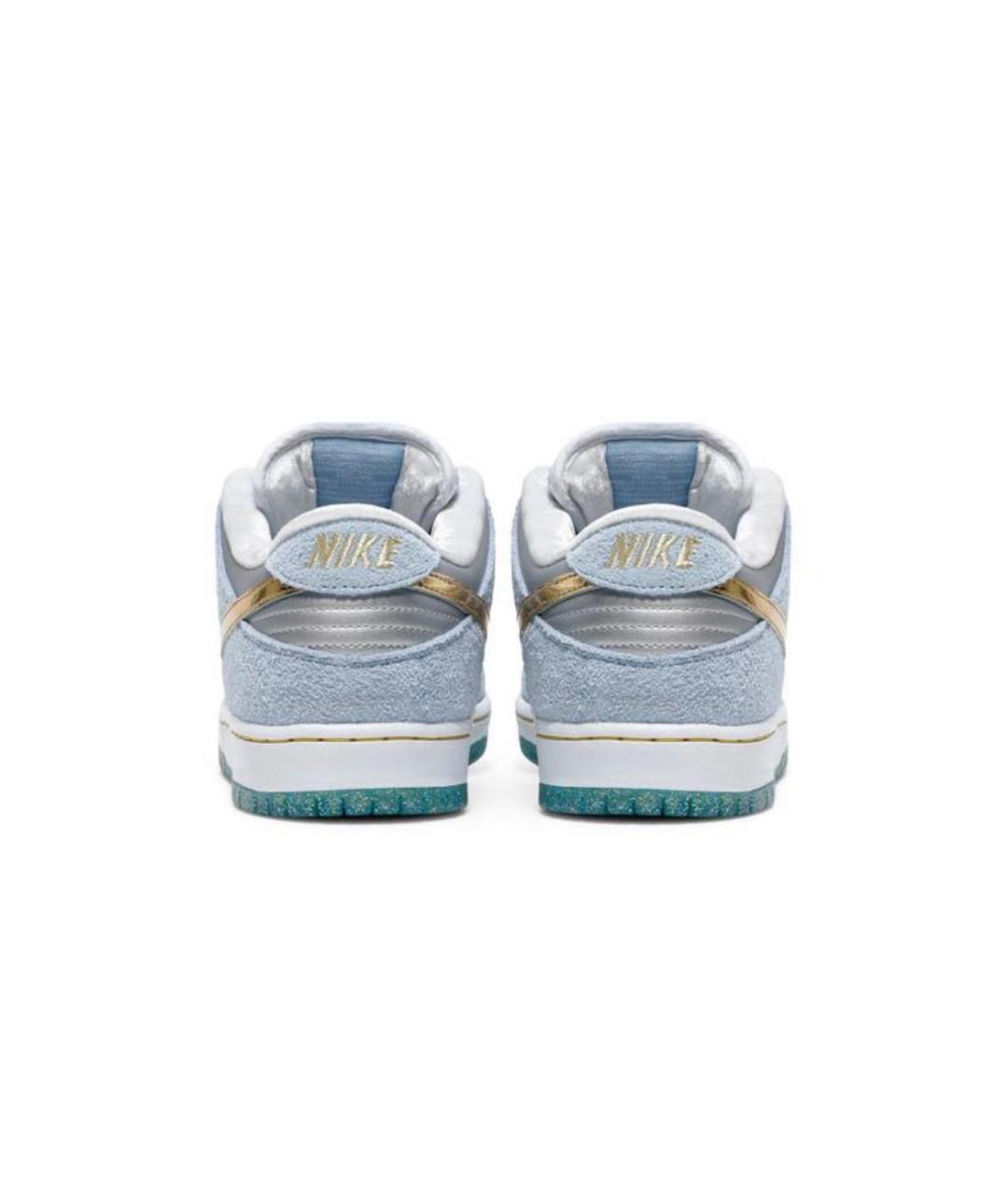 NIKE Голубые низкие кроссовки / кеды, фото 3
