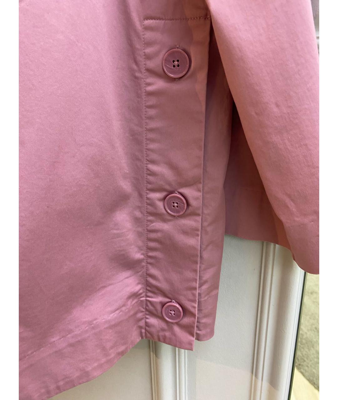 COS Розовая хлопковая рубашка, фото 6