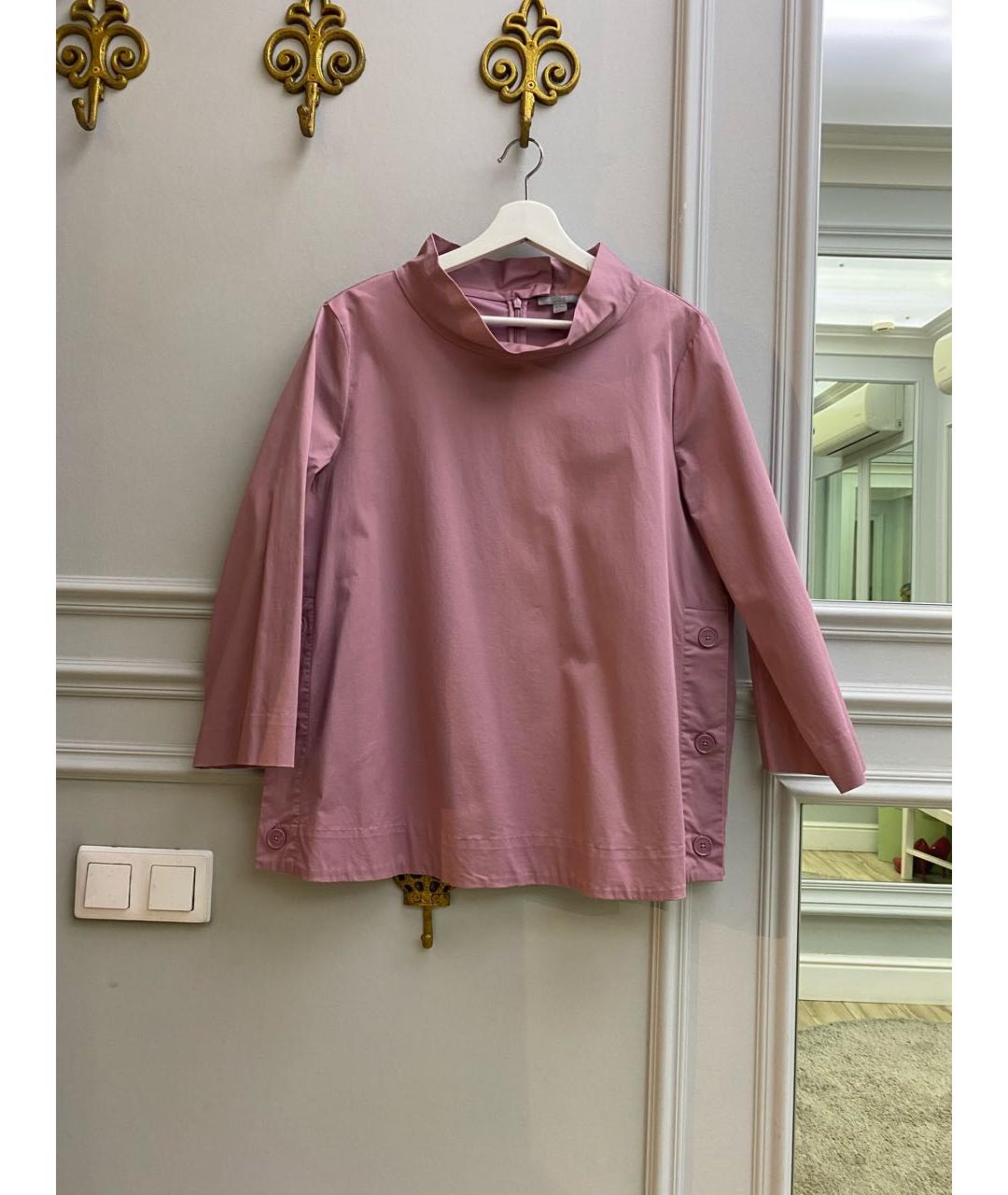 COS Розовая хлопковая рубашка, фото 9