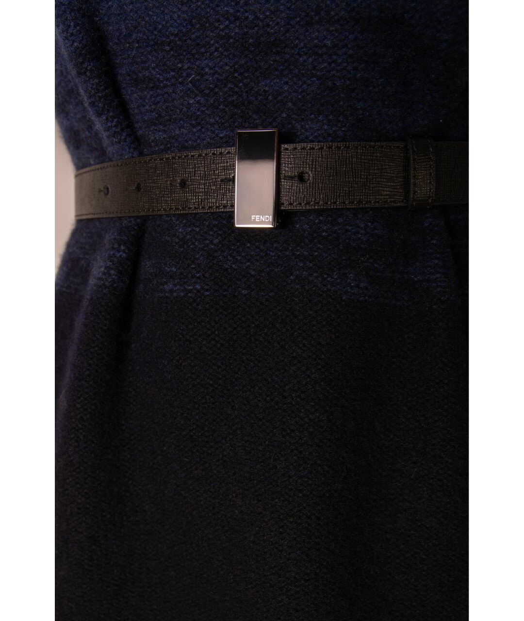 FENDI Синее кашемировое платье, фото 3