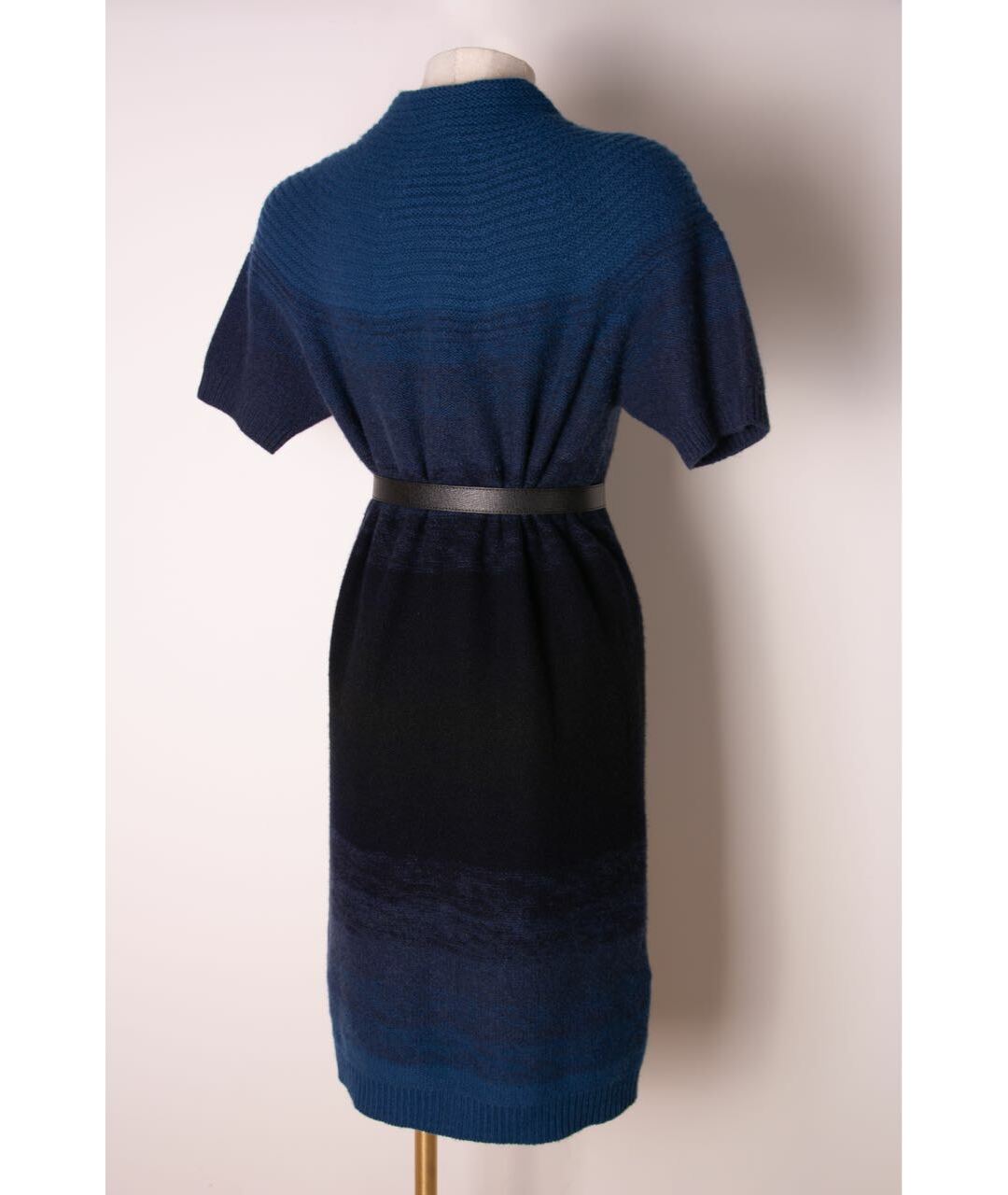 FENDI Синее кашемировое платье, фото 2