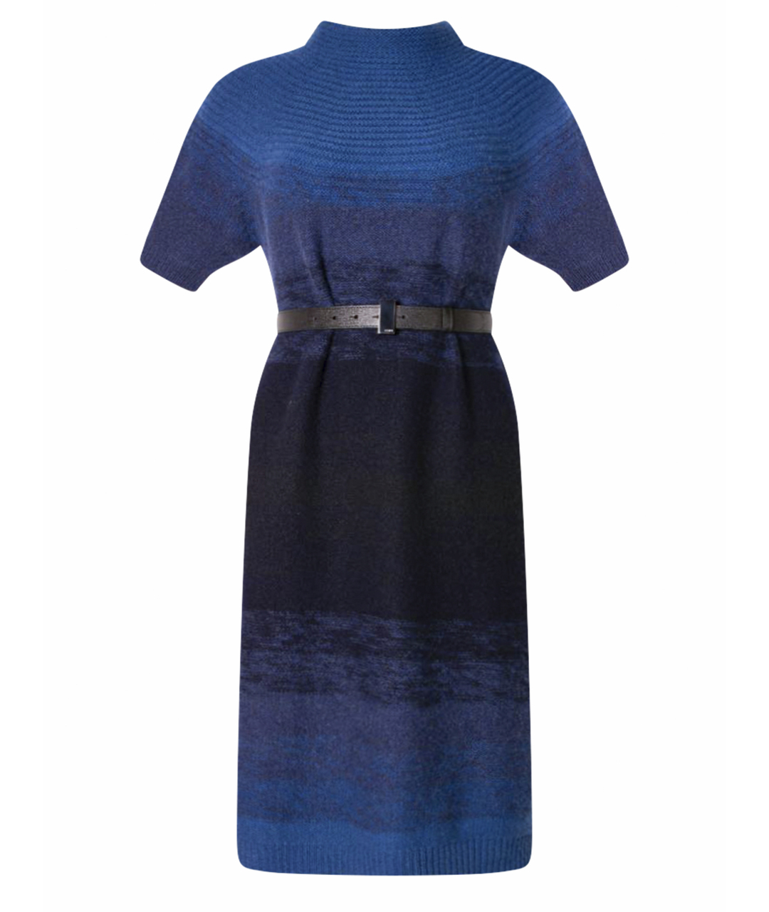 FENDI Синее кашемировое платье, фото 1
