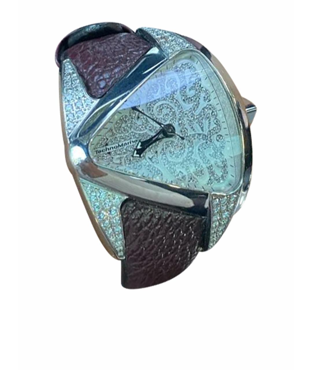 TechnoMarine Серебряные металлические часы, фото 1