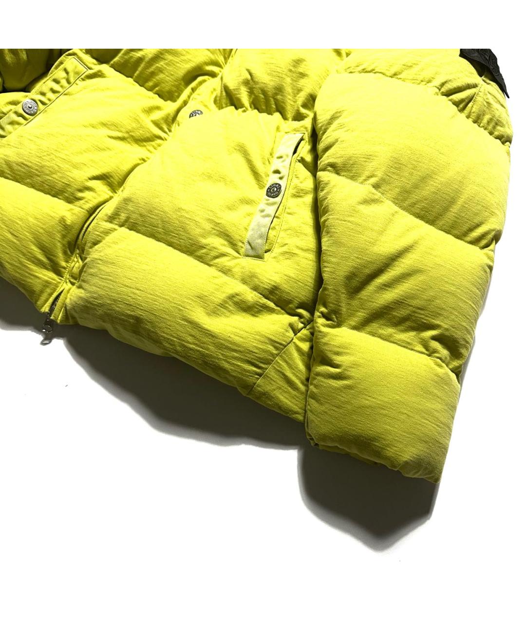 STONE ISLAND SHADOW PROJECT Горчичная полиэстеровая куртка, фото 5