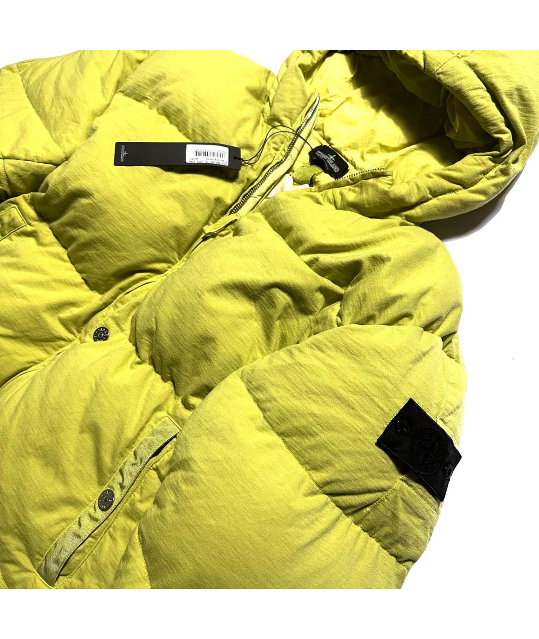 STONE ISLAND SHADOW PROJECT Горчичная полиэстеровая куртка, фото 3