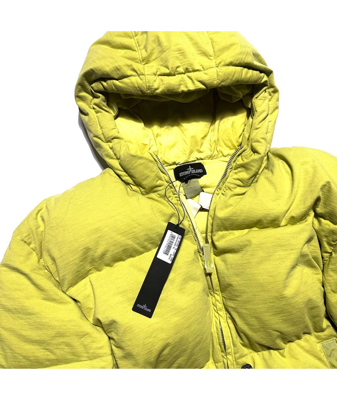 STONE ISLAND SHADOW PROJECT Горчичная полиэстеровая куртка, фото 4