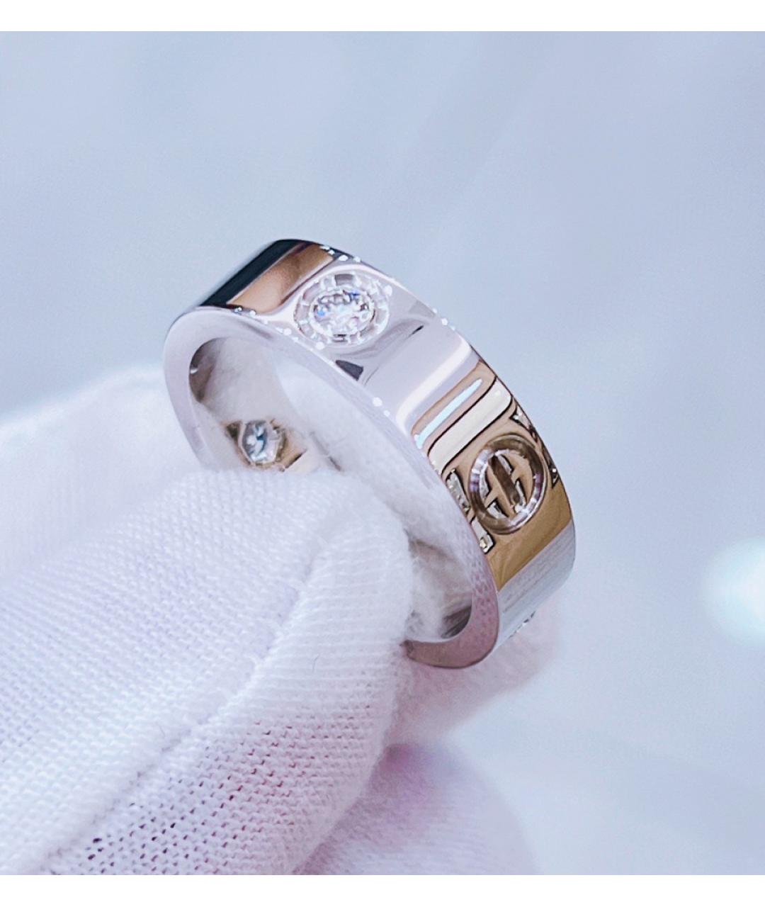 CARTIER Белое кольцо из белого золота, фото 5
