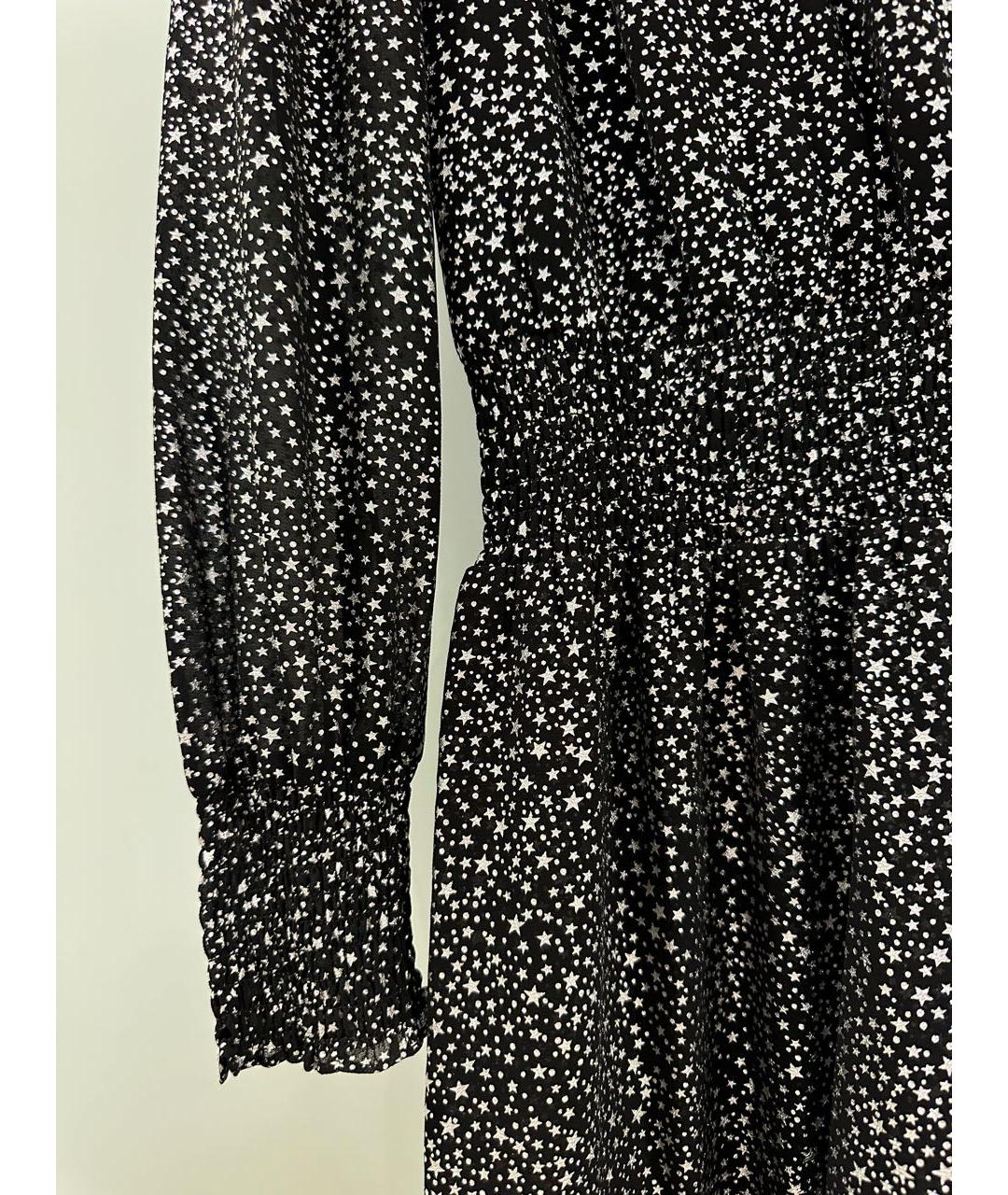 MICHAEL KORS Черное вискозное повседневное платье, фото 4
