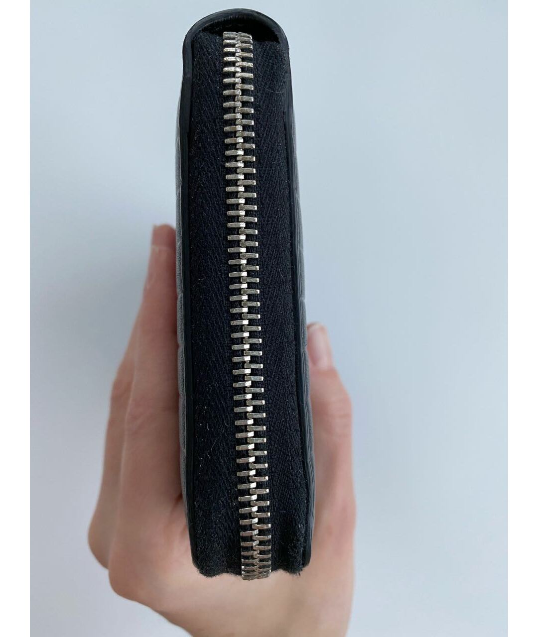CHRISTIAN DIOR PRE-OWNED Черный кожаный кошелек, фото 6