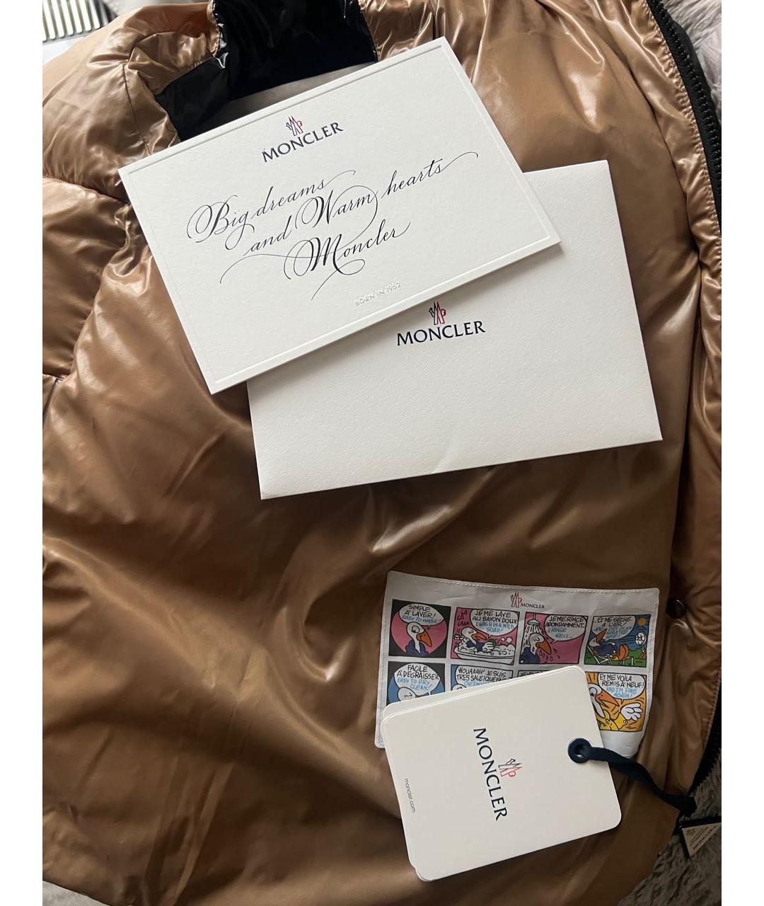MONCLER Черный жилет, фото 8