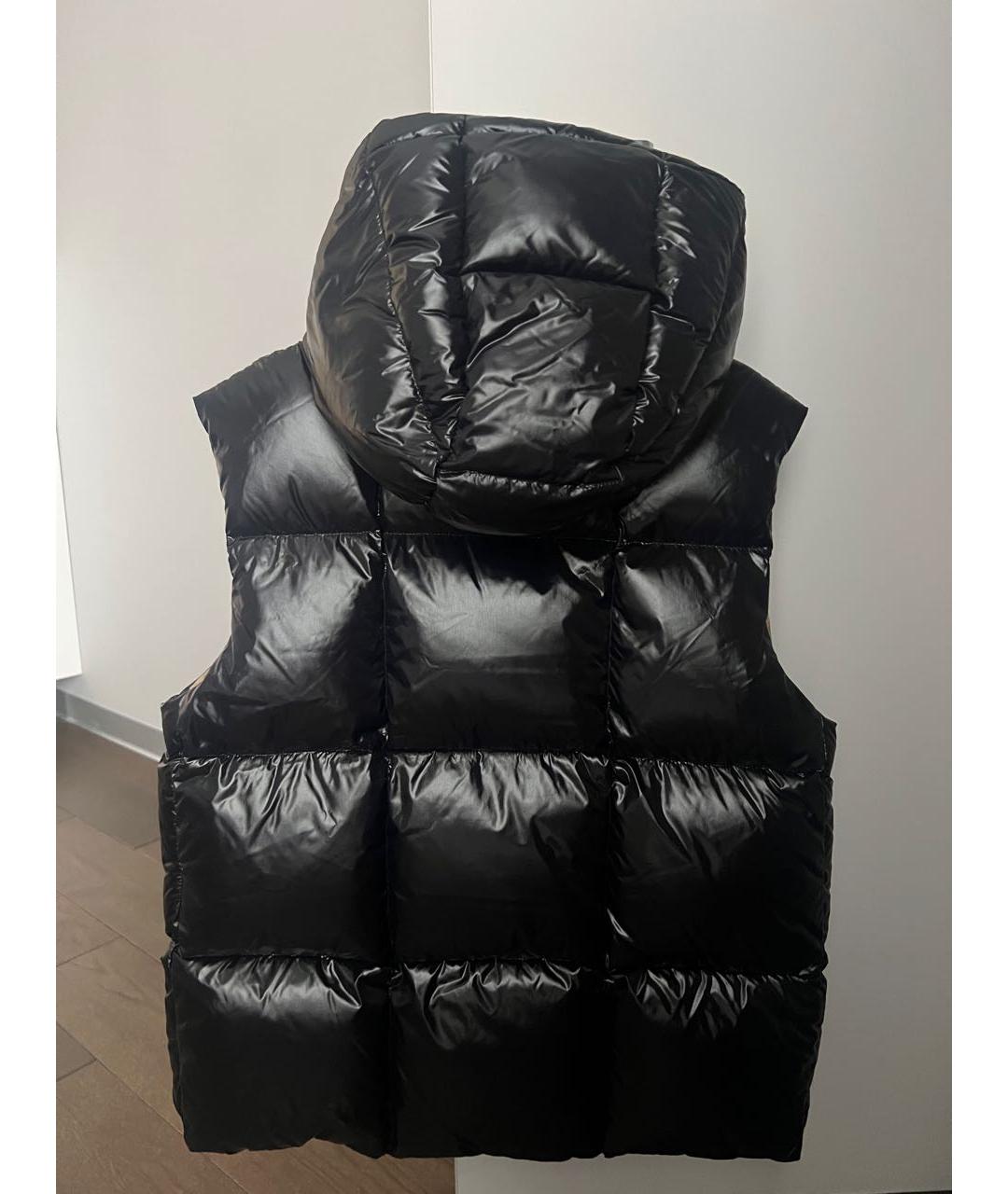 MONCLER Черный жилет, фото 2
