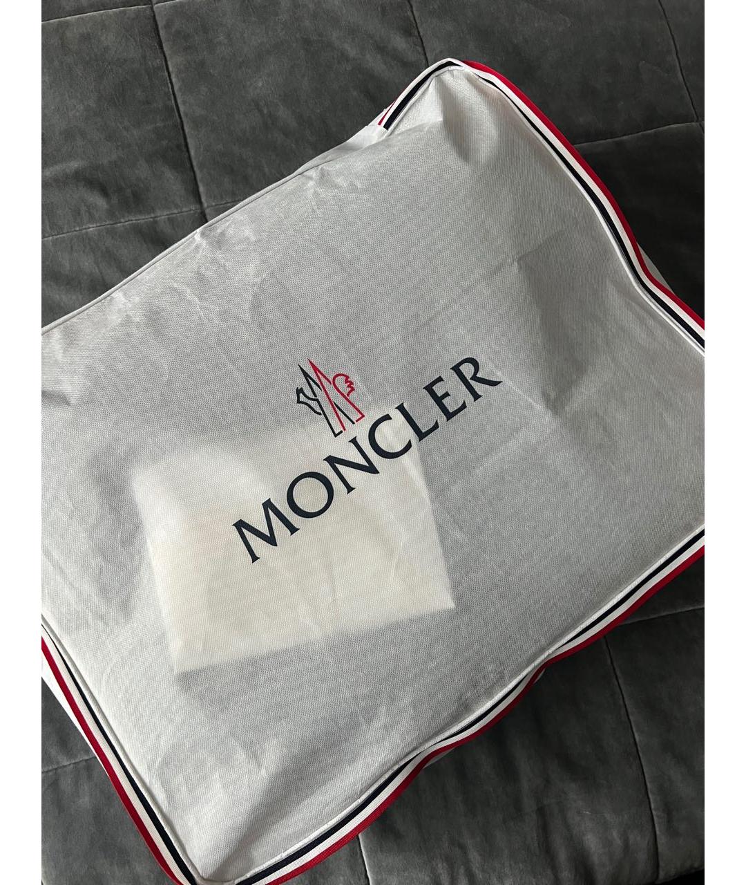 MONCLER Черный жилет, фото 7