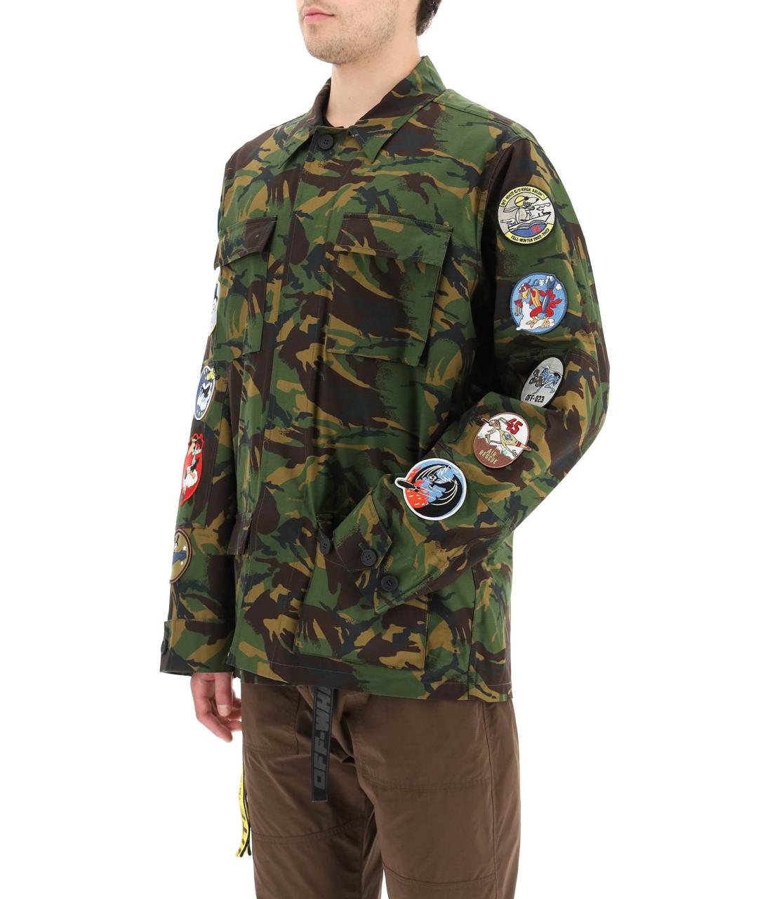 Jacket camo off white best sale