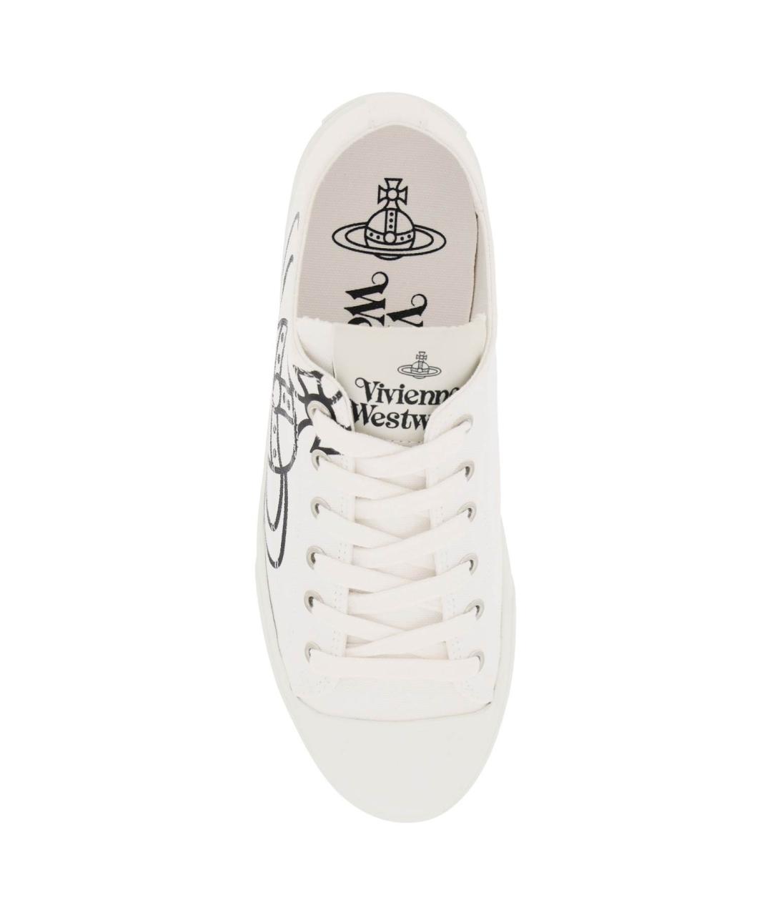 VIVIENNE WESTWOOD Белые кеды, фото 2