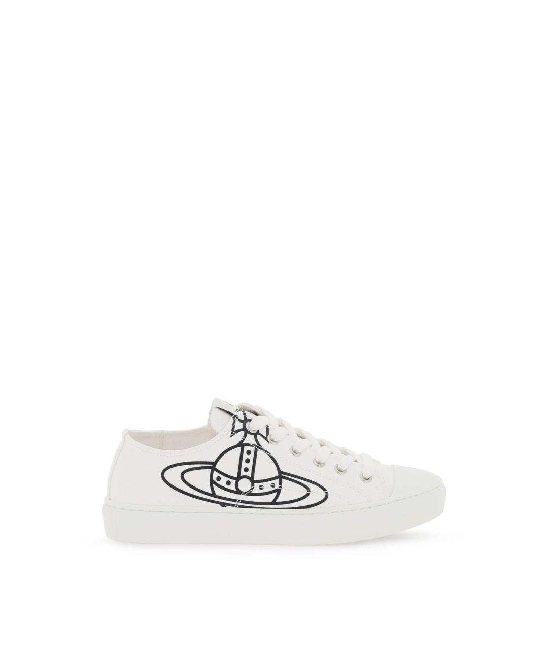 VIVIENNE WESTWOOD Белые кеды, фото 1