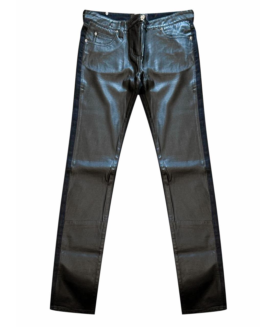 ROBERTO CAVALLI Темно-синие прямые джинсы, фото 1