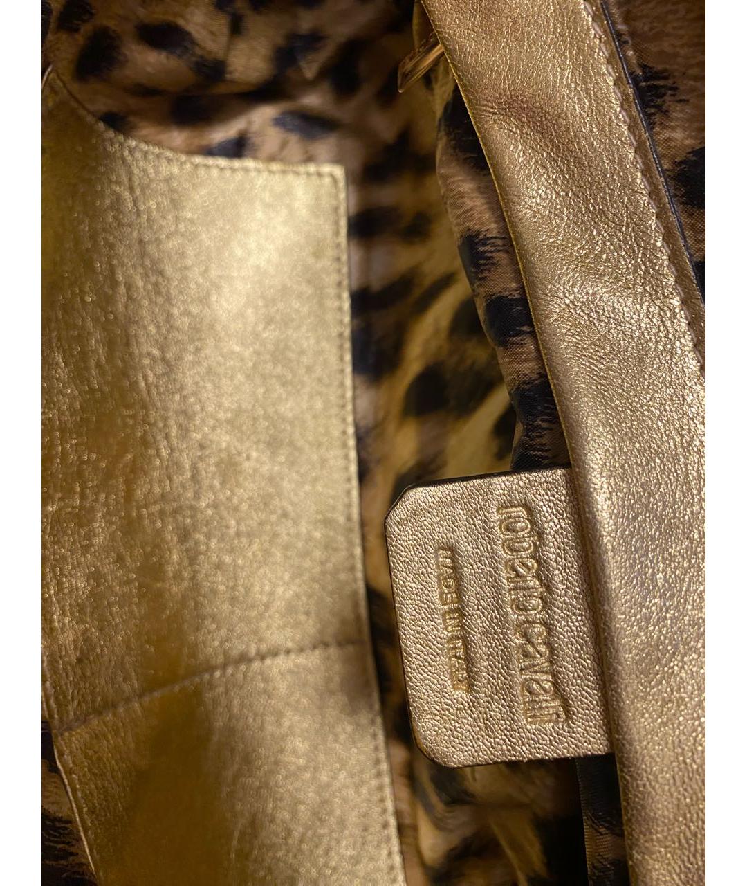ROBERTO CAVALLI Меховая сумка с короткими ручками, фото 4