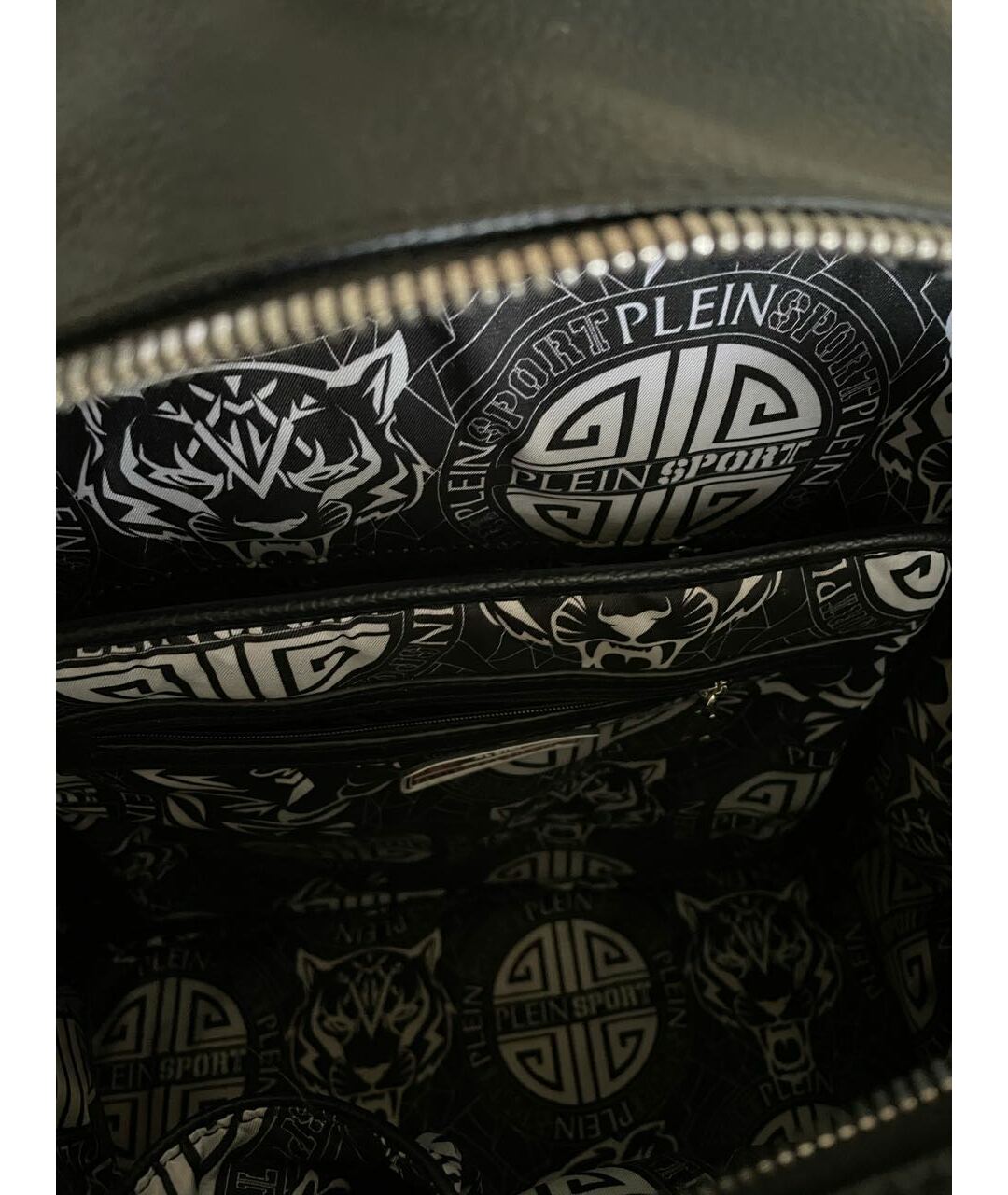 PHILIPP PLEIN Черный кожаный рюкзак, фото 7