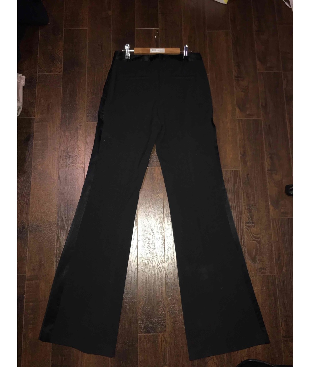 MICHAEL KORS Черные полиэстеровые брюки широкие, фото 2