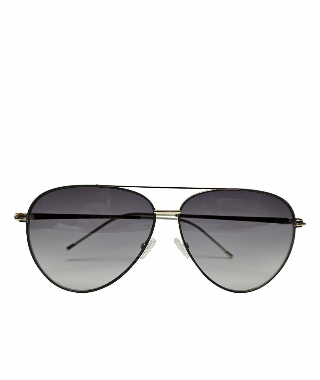 HUGO BOSS Зеленые металлические солнцезащитные очки, фото 1