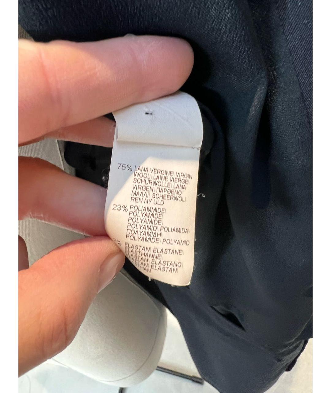 BRUNELLO CUCINELLI Темно-синий костюм с брюками, фото 7