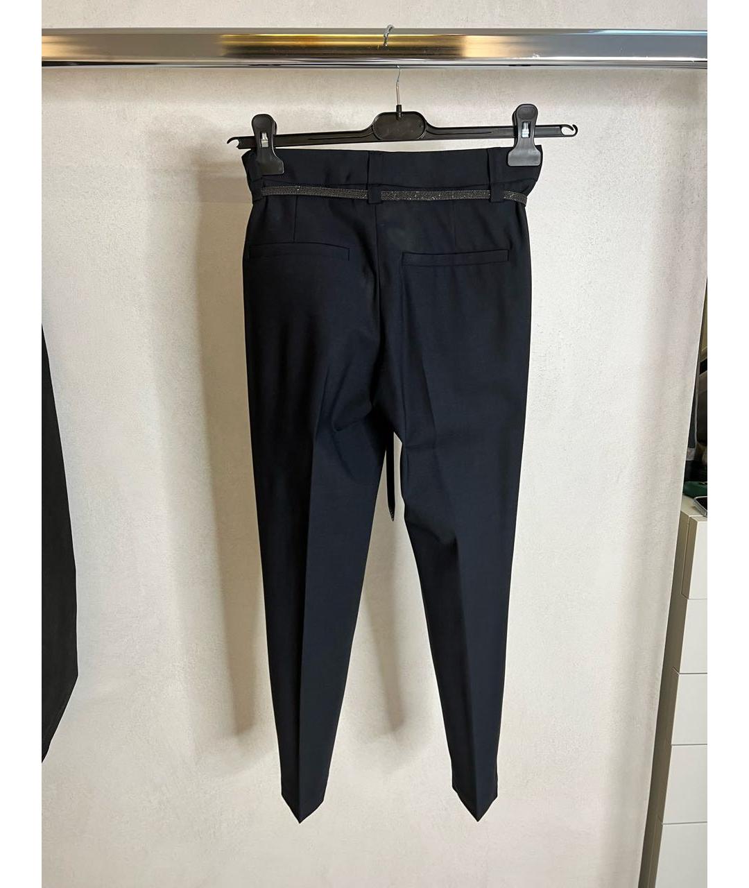 BRUNELLO CUCINELLI Темно-синий костюм с брюками, фото 4