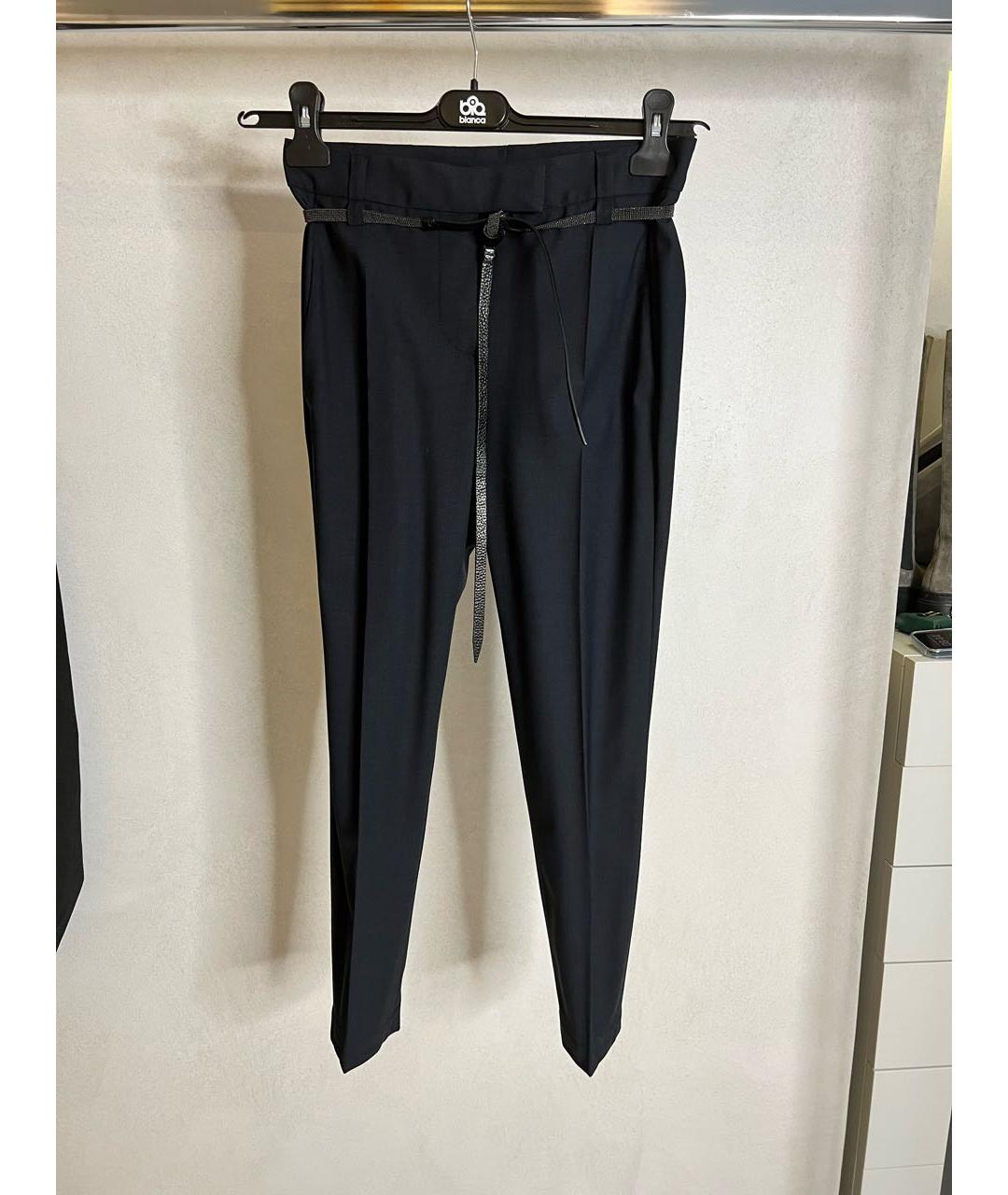 BRUNELLO CUCINELLI Темно-синий костюм с брюками, фото 2