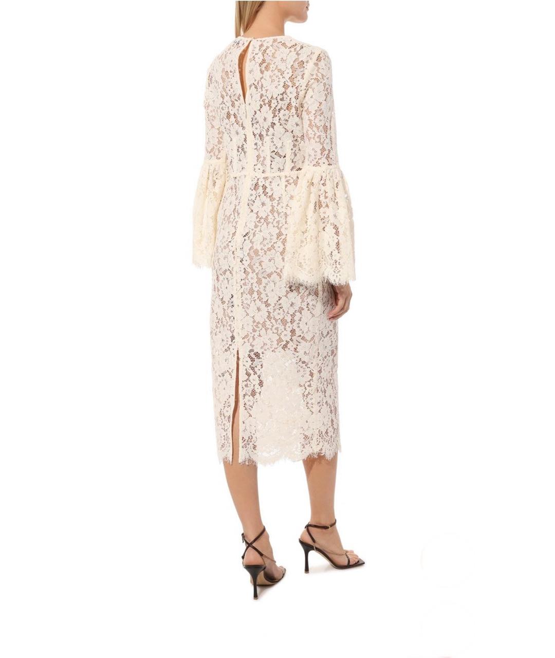 SELF-PORTRAIT Белое хлопковое платье, фото 2