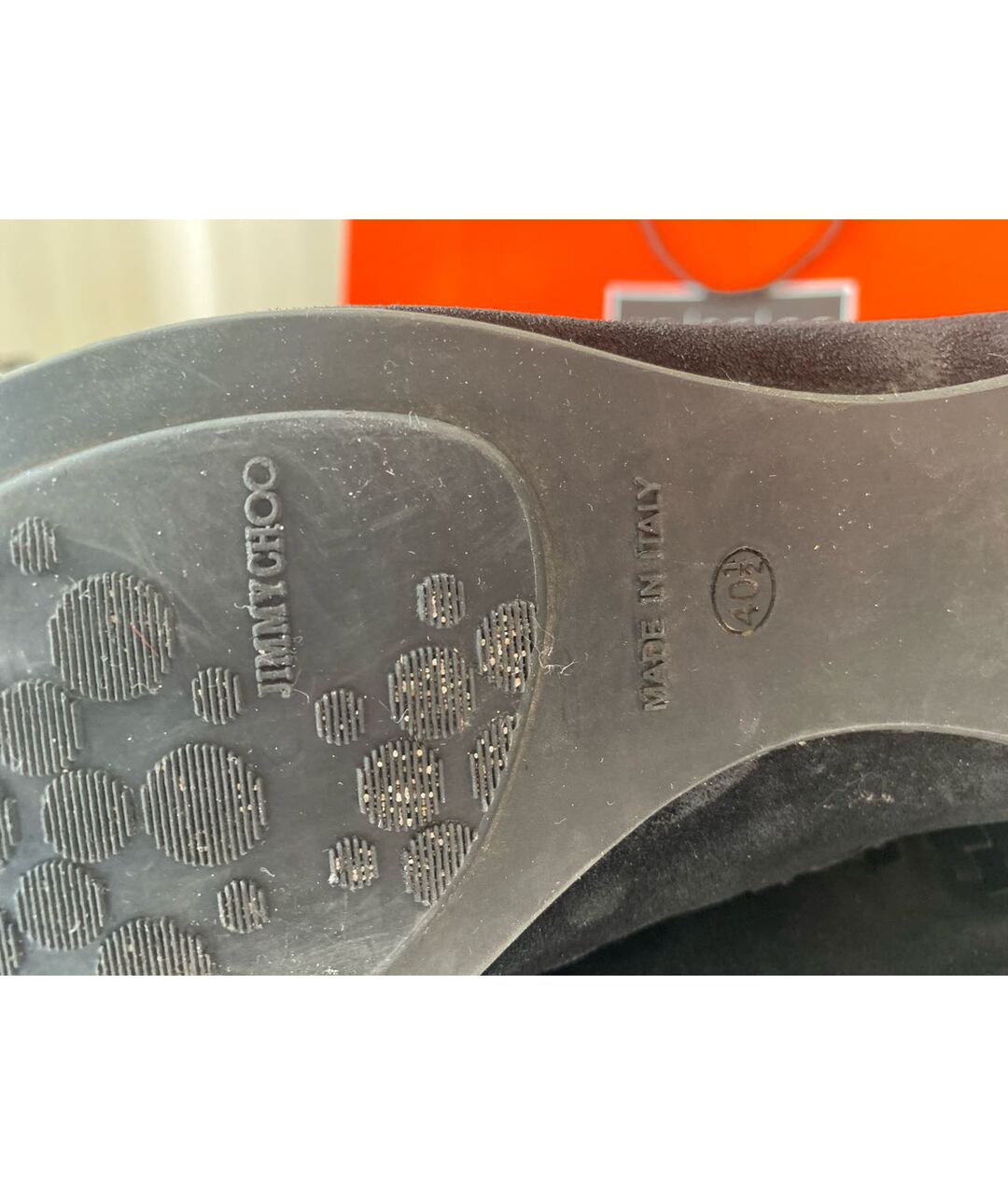 JIMMY CHOO Черные замшевые ботильоны, фото 8