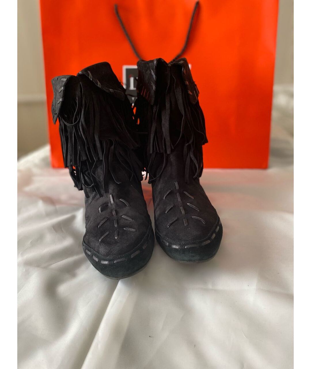 JIMMY CHOO Черные замшевые ботильоны, фото 2