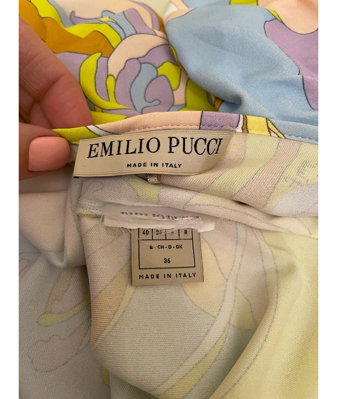 EMILIO PUCCI Мульти вискозный костюм с брюками, фото 4