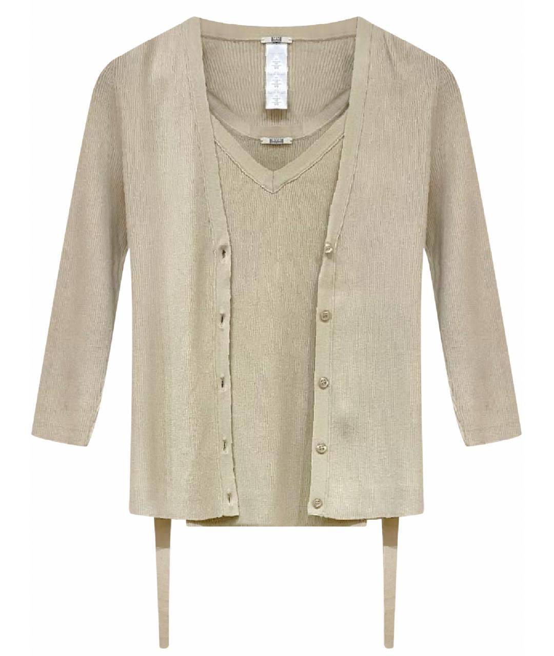 WOLFORD Бежевый синтетический кардиган, фото 1