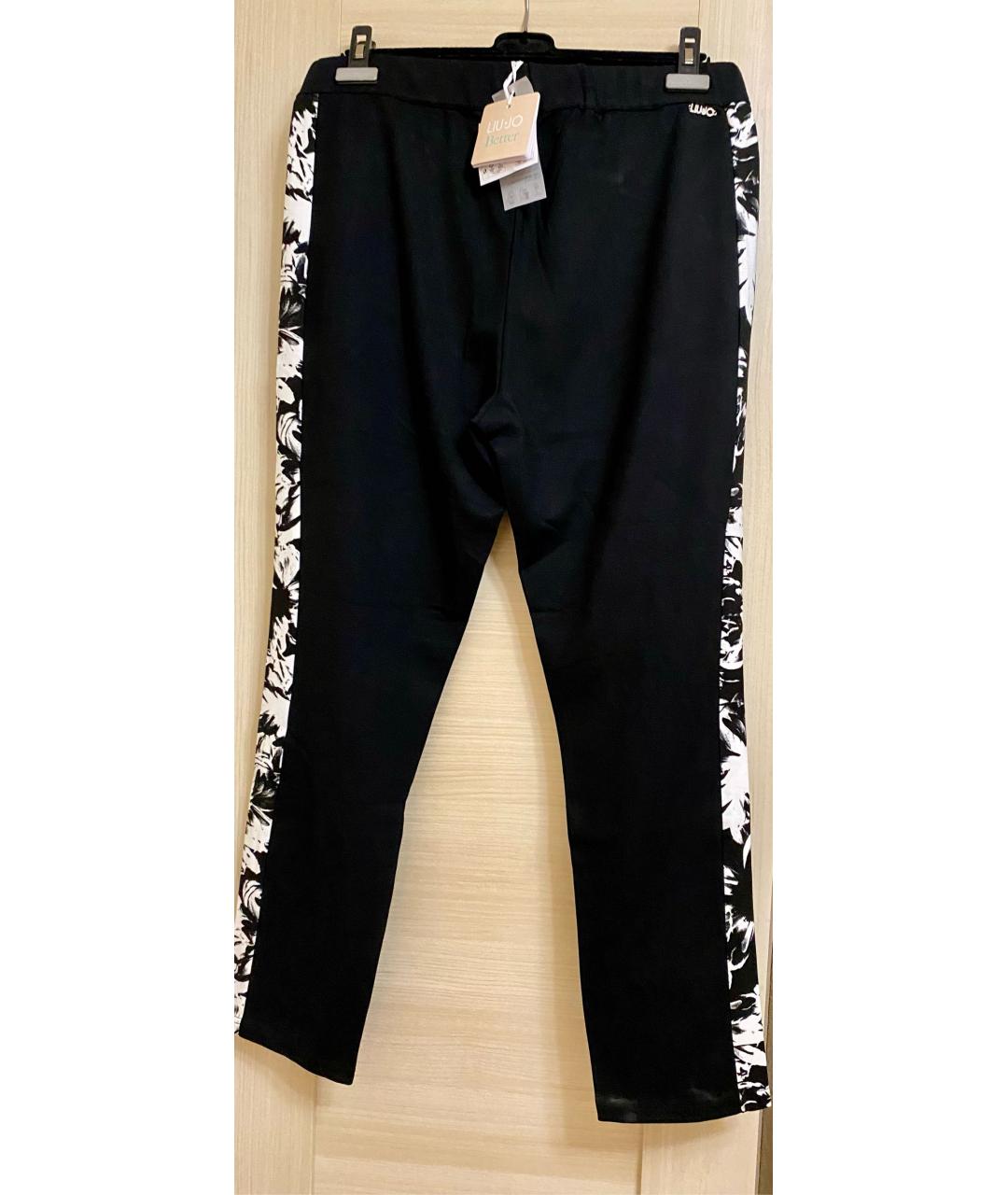 LIU JO Черный вискозный костюм с брюками, фото 4