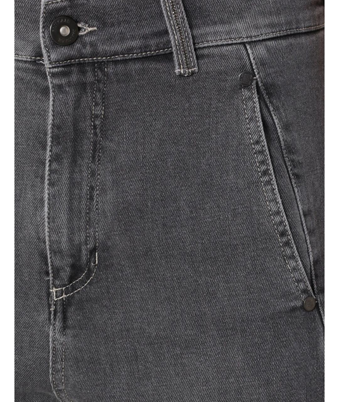 PANICALE Серые хлопковые джинсы слим, фото 2