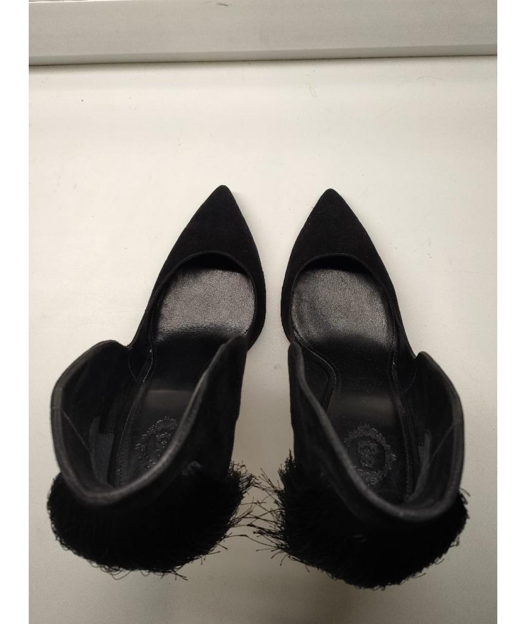 ALEKSANDER SIRADEKIAN Черные замшевые туфли, фото 3