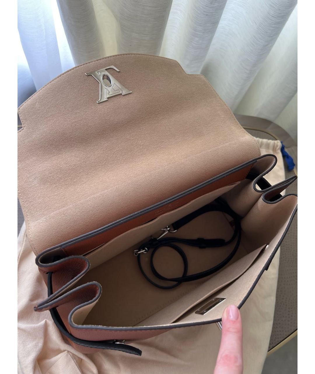 LOUIS VUITTON Кожаная сумка тоут, фото 6