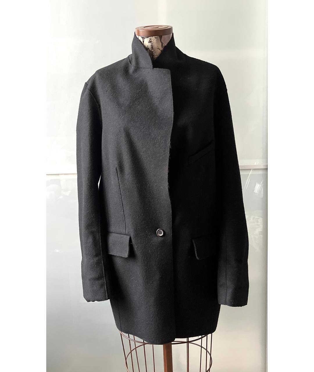 SAINT LAURENT Черный шерстяной жакет/пиджак, фото 6