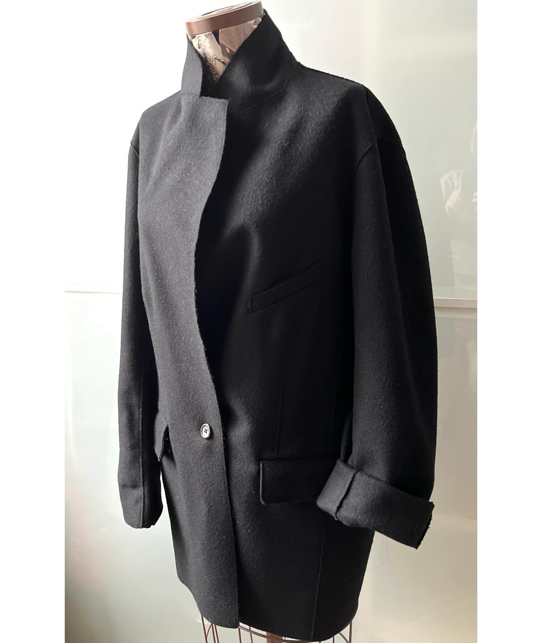 SAINT LAURENT Черный шерстяной жакет/пиджак, фото 2