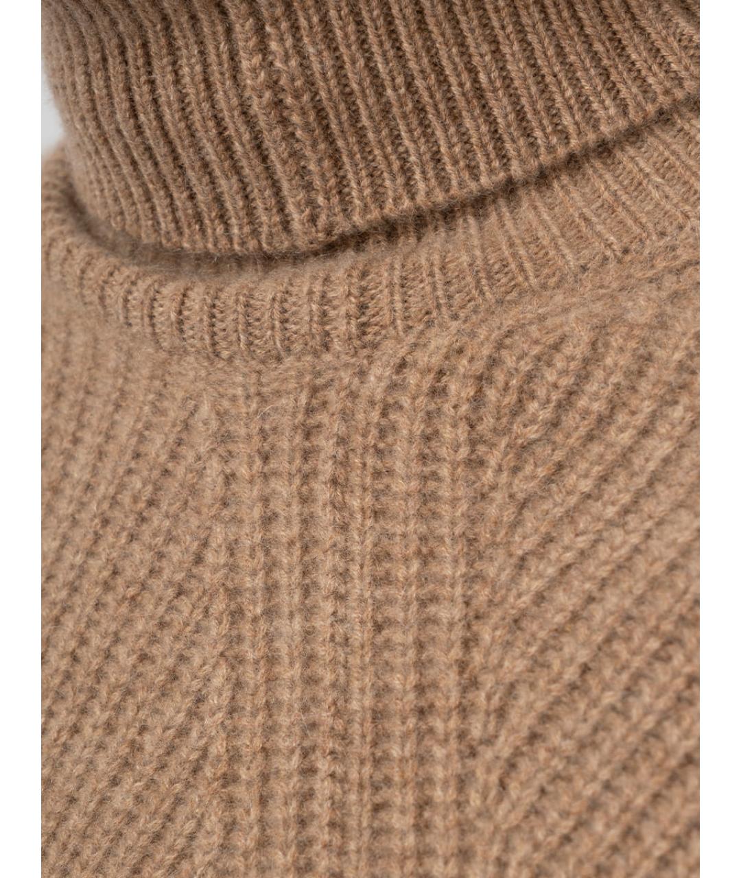 P.A.R.O.S.H. Бежевый кашемировый джемпер / свитер, фото 4