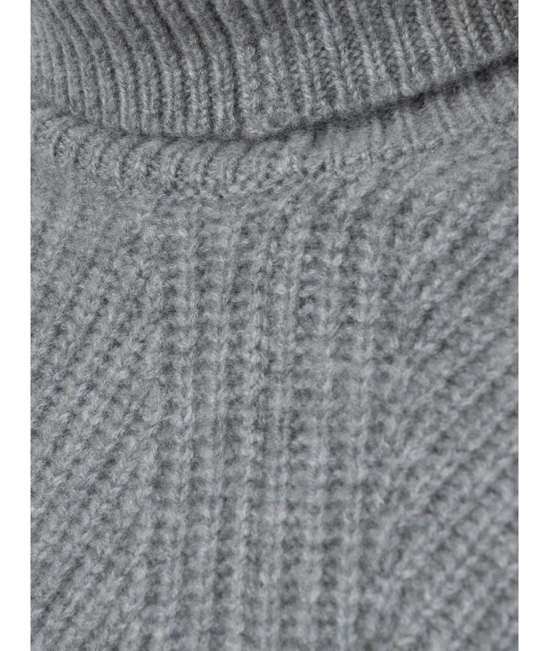 P.A.R.O.S.H. Серый кашемировый джемпер / свитер, фото 4