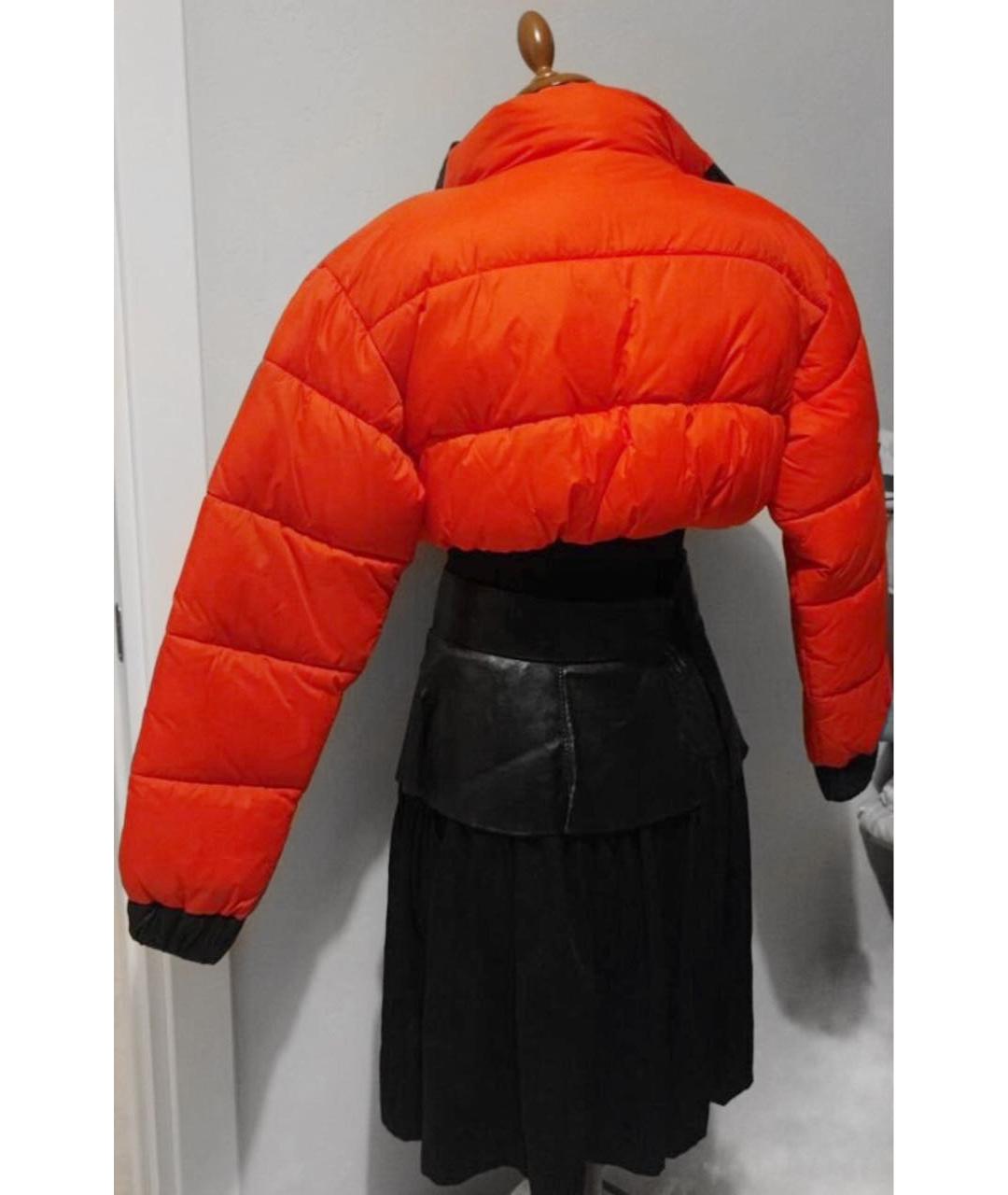 MOSCHINO Красная полиэстеровая куртка, фото 2