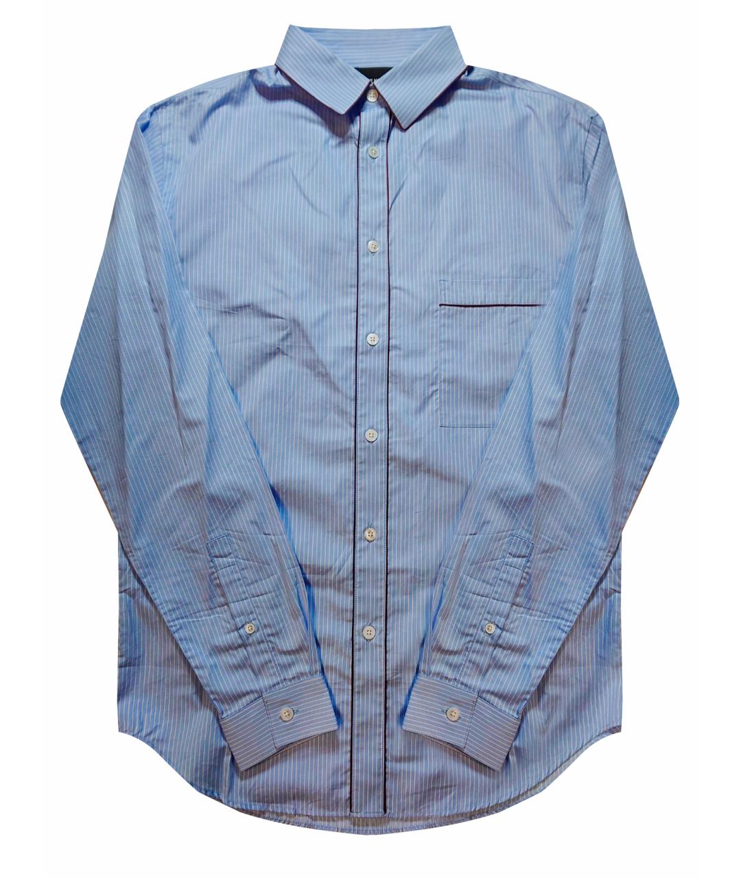 THE KOOPLES Голубая хлопковая классическая рубашка, фото 1