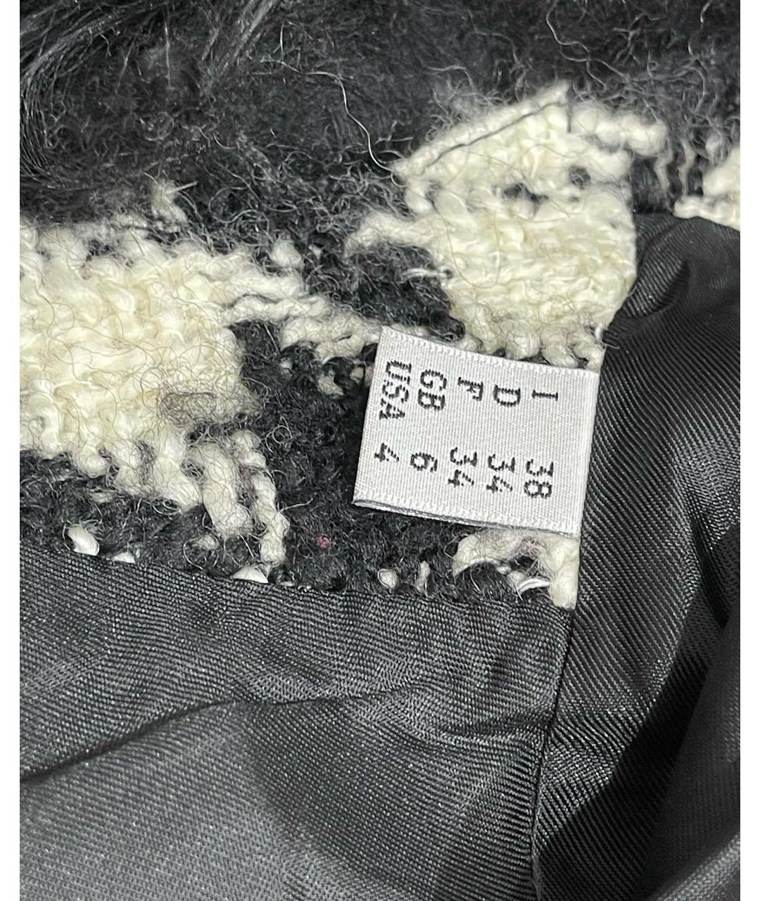 BOUTIQUE MOSCHINO Мульти шерстяное пальто, фото 4