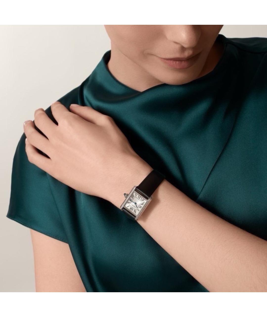 CARTIER Белые часы, фото 6