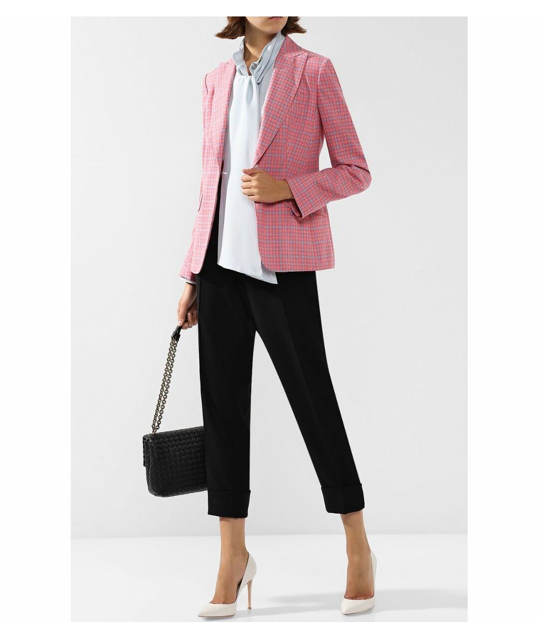 KITON Розовый кашемировый жакет/пиджак, фото 2