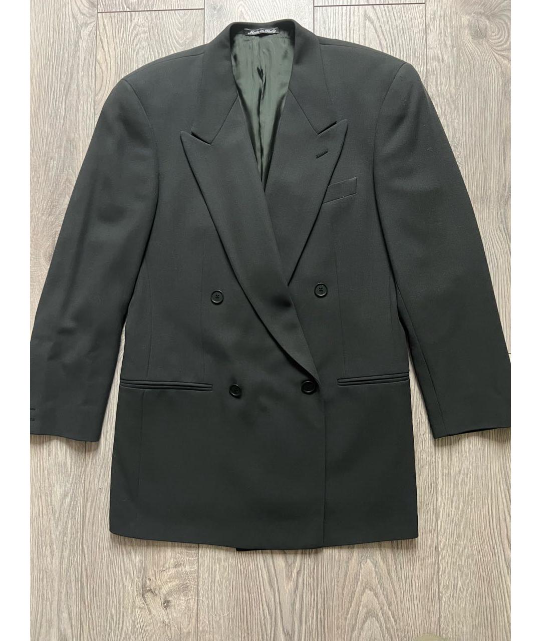 GIORGIO ARMANI Зеленый шерстяной пиджак, фото 9