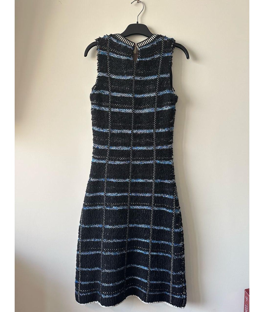 LOUIS VUITTON PRE-OWNED Темно-синее полиамидовое повседневное платье, фото 2
