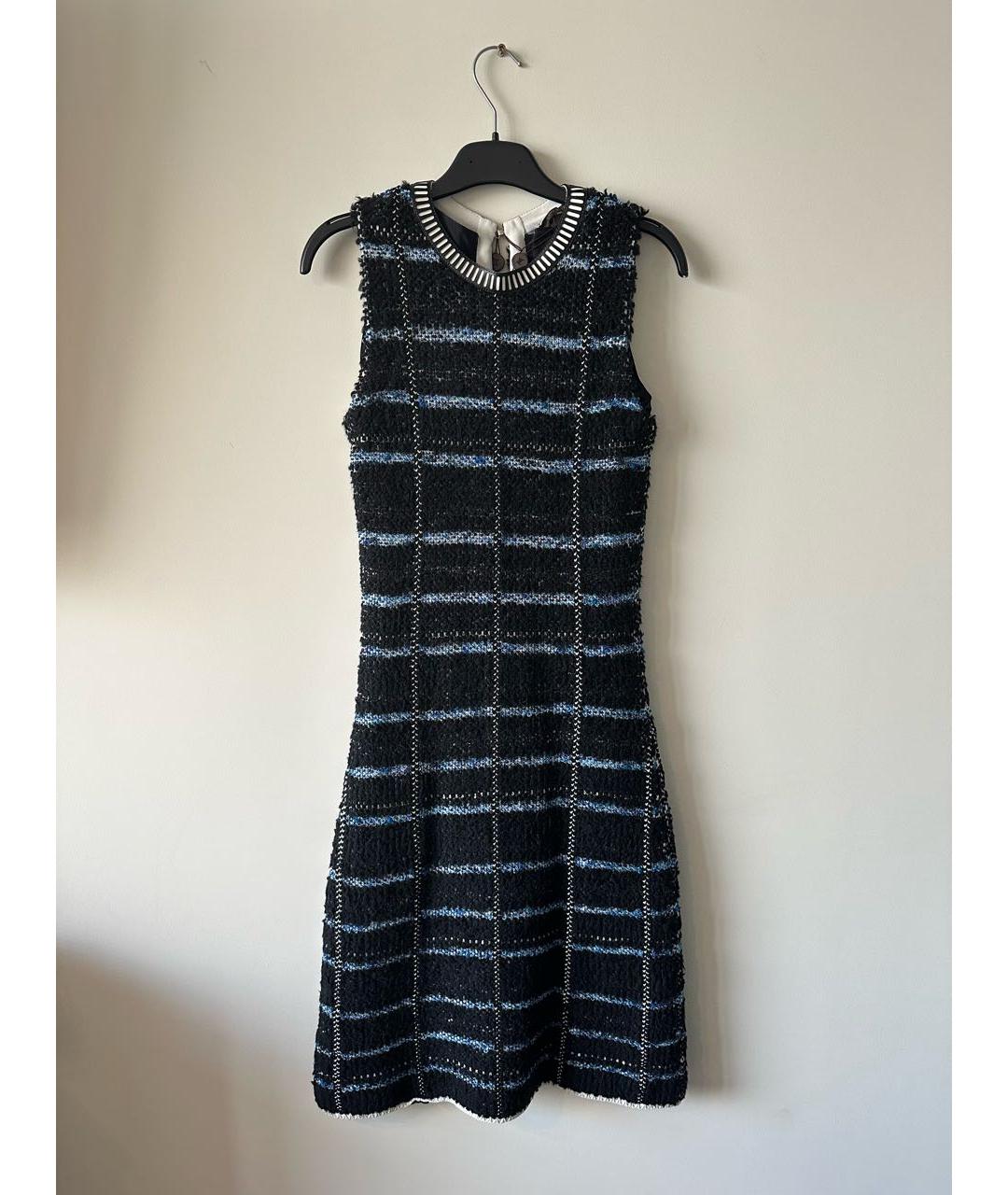 LOUIS VUITTON PRE-OWNED Темно-синее полиамидовое повседневное платье, фото 9