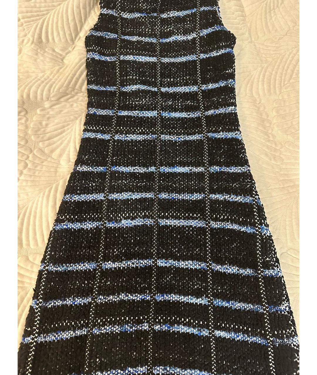 LOUIS VUITTON PRE-OWNED Темно-синее полиамидовое повседневное платье, фото 3